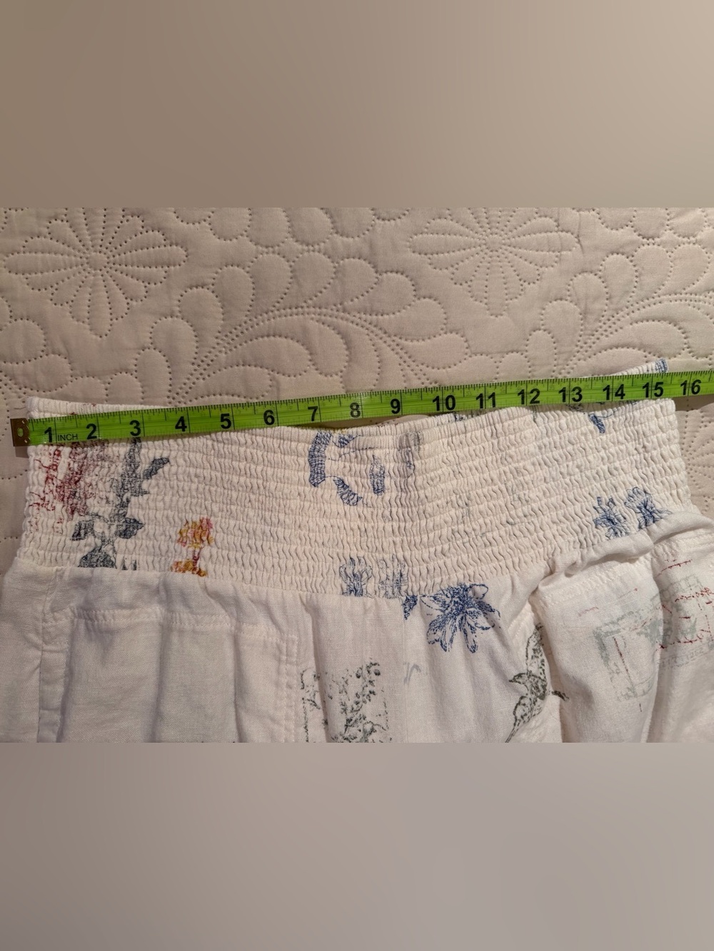 Pilcro Reese Smocked Pull-On Barrel-Leg Pants - Picture 5 of 8